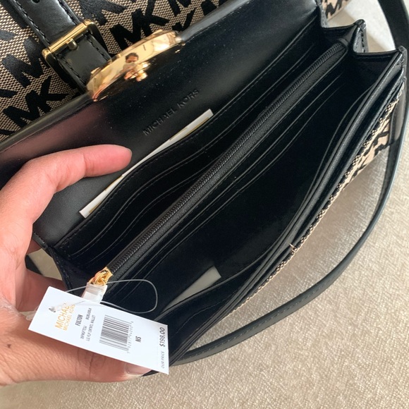 Last one ✂️New MK set 🖤 medium satchel & wallet - Picture 4 of 8